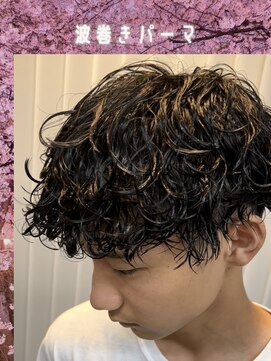 ガイズ ヘアー イサミ(GUY'S HAIR 133) 波巻きパーマ