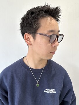 フォーク FOLK 【FOLK】メンズは好印象・清潔感☆直毛活かすスパイキーショート