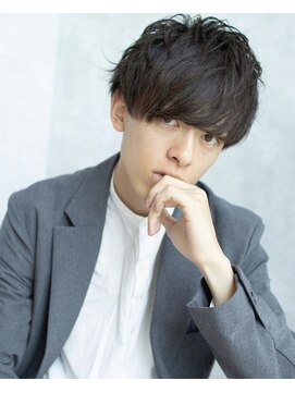 アメラボ 平針店(AmeLab) 【ビジネスパーマ】スーツに似合う　清潔感　就活　ビジネスマン