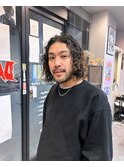 外国人風パーマ