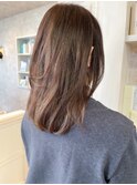 福山人気髪質改善酸性ストレート艶髪美髪レイヤーカット20代30代