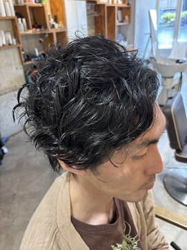 アメラボ(AmeLab) 名古屋天白区梅ヶ丘メンズミディアムスパイラルパーマ