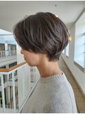 丸みショート/ショートカット/ショートヘア/20代/30代/40代