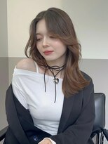  ジーナ 大阪茨木(Zina)&nbsp;髪質改善＊メルティ―カラーレイヤーミディ＊美髪【Zina茨木】