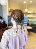 ■ヘアアレンジ ツインアレンジ 結婚式/ツイン/アレンジ
