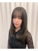 ボタン テンジン(VOTAN tenjin) 【杉本大地】韓国ヘア/オリーブカラー/レイヤーロング/天神