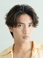 フェザーパーマ韓国センターパートニュアンスパーマ名古屋