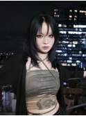 ナチュラルモードヘア◇レイヤーカット/ミディアムウルフカット