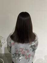 2195ヘアー 世田谷代田(2195hair)&nbsp;地毛風カラー/地毛風ストレート/髪質改善/切りっぱなしボブ