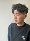 アップバングショート