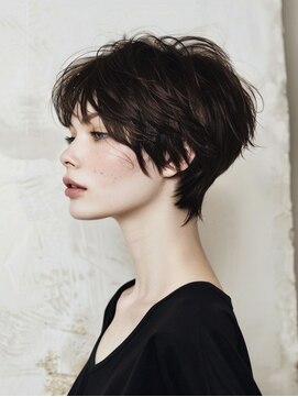 アルトリスト(Altruist Aging×HAIR&SPA) ☆イメチェンピンクベージュアンブレラカラー前髪クールショート