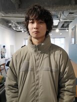 ヨー(Yoh-)&nbsp;【カーリーボブ/ササキケイスケ】メンズパーマ/メンズボブ