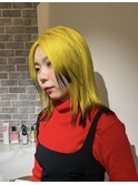 yellow × black design