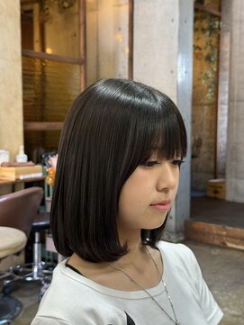 美容室カードル 新小岩店(Cadre) 内巻きボブ/縮毛矯正ストレート/艶髪/新小岩
