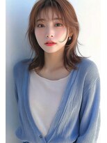 アージュ 久留米ゆめタウン店&nbsp;外ハネミディアム　くびれヘア