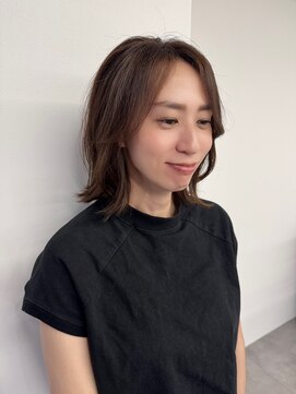 ノウハウ キョウト(KNOWHOW kyoto) 肩ボブ/ボブ/くびれボブ/レイヤーボブ/大人女子/白髪ぼかし