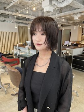 チェスト 神戸本店(CHEST) 顔まわりレイヤーボブ