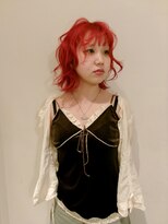 チクロヘアー(Ticro hair)&nbsp;＠nkkn15 vivid red