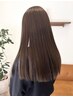 【人気No.1】似合わせカット＋ツヤカラー＋4step（aujua）トリートメント　