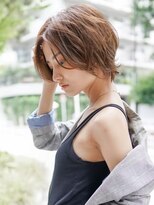 ギークス(GEEKS)&nbsp;【GEEKS渋谷】ナチュラルショートウルフ/20代30代/ハイライト/艶