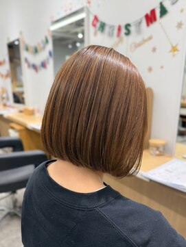 アヴァンス 京橋店(AVANCE) 着物ヘア/大人ガーリー/ダークアッシュ/似合わせカット/京橋