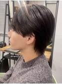 MEN’S HAIR/曲がる縮毛矯正/シースルーマッシュウルフ/松戸駅