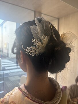 ニューヨーク ニューヨーク 河原町オーパ店(NYNY) 黒髪でも華やかなヘアセット