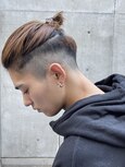 仙台メンズカットマンバンスキンフェード刈り上げセンターパート
