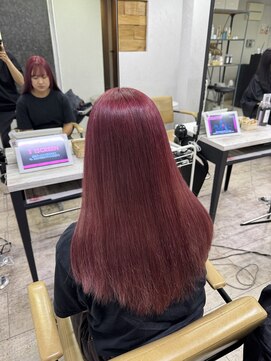 プライズ 所沢プロぺ通り店(prize) 春色ピンクカラー◎ブリーチカラー20代所沢韓国