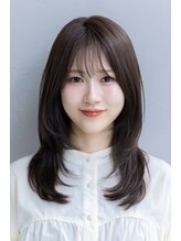 Carelist 大橋未夢　ブリーチなしでつくる柔らかい透明感カラー