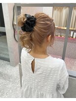 ロンドブルーム 天神大名店(Lond Bloom)&nbsp;ブリーチなしカラー/ヘアアレンジ/ヘアセット/福岡/10代20代30代