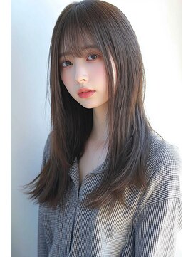 クシュ 所沢西口エミテラス前店(kusyu...) ウルフパーマダークブルーゆるふわボブひし形ショートボブ所沢