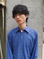 ヒュージ 三軒茶屋(huge) メンズヘア/ルーズパーマ/マッシュウルフ