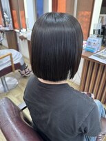 アローズ 荒尾店(arose)&nbsp;艶感ボブカット！乾かすだけでまとまるスタイルに！