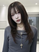 サンド ミュウ 横浜店(sand mieu)&nbsp;レイヤーカット/ハッシュカット/髪質改善/グレージュ/横浜