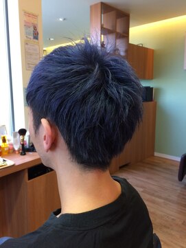 メルシーフォーヘア(Merci for hair) ブルーバイオレットカラーショート