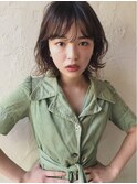 切りっぱなしに飽きたら、ふんわり抜け感ボブ〔Belle表参道〕