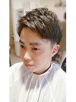 ジュベル ミヤノサカ(JEBEL miyanosaka)&nbsp;ビジネスアップバングツーブロックショート