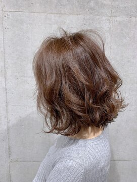 オーク たまプラーザ(OAK) ラベンダーグレージュ ニュアンスパーマ♪【OAKたまプラーザ】