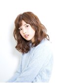 【salon de merci 青葉台】無造作 毛先パーマ ふわミディ☆