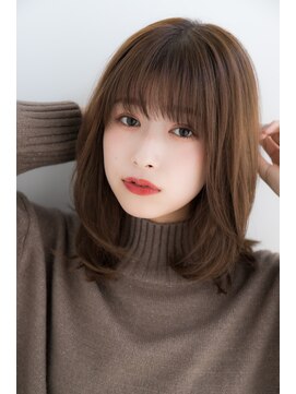 ラフ フロム ガーデン(Laf from GARDEN) 加藤貴大30代40代人気 ひし形シルエットラベンダーアッシュ
