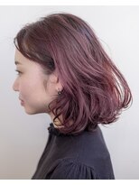 ルプラ ガーデン(le-pla garden) レッド#ブリーチなし#ボブ#ダメージレスカラー#豊橋#豊川#田原