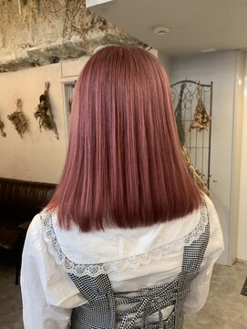 ヘアスタジオニコ(hair studio nico...) スモーキーピンク