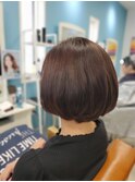ふんわりボブ/20代/30代/40代/50代/倉敷駅/白楽町