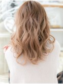 ★小顔外国人風ハイライトミルクティアッシュ20代30代40代★8