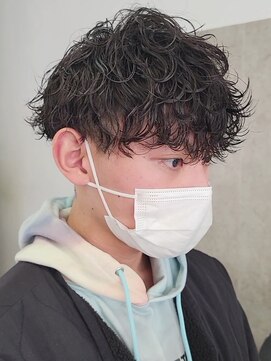 フィフス 原宿(fifth) 無造作刈り上げマッシュ波巻きパーマツイストスパイラルパーマ