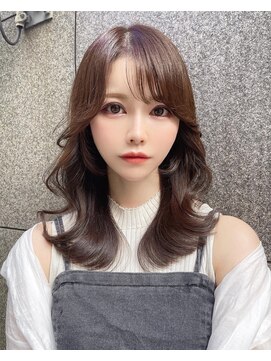 ユー(juu.) new open☆【juu./森】シースルー前髪◎韓国くびれレイヤー