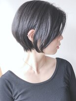 モリオフロムロンドン 原宿本店(morio from London)&nbsp;【モリオ原宿】黒髪ショートボブ　耳かけ　くびれショート