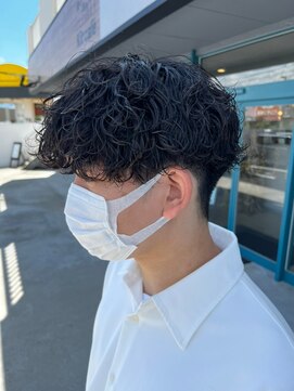 リット×ベリエ(Lit.×belier) 無造作パーマ波巻きパーマ波巻きスパイラルパーマツーブロック