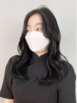 アイティーバイアルバム 八王子店(IT by ALBUM) フェイスレイヤー_グレージュカラーボブウルフ_ba417651